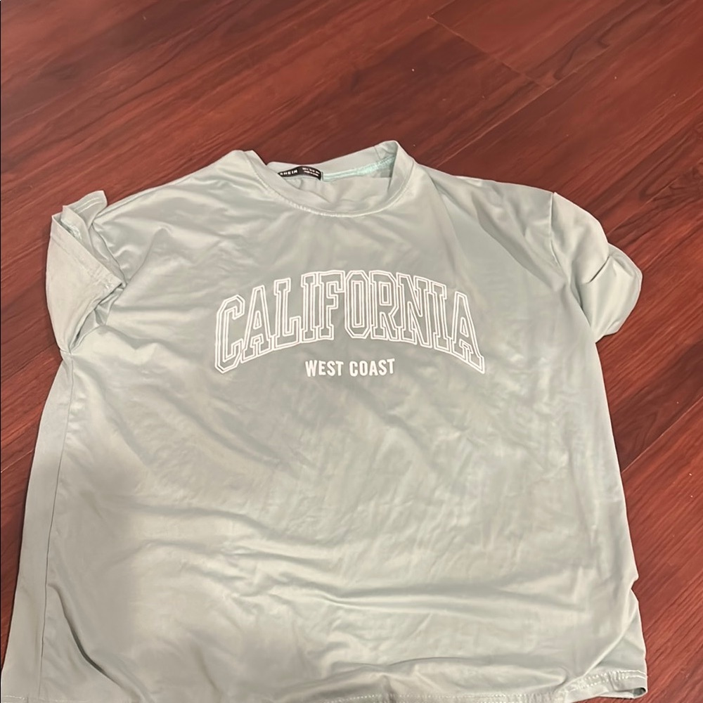 California West Coast Women's Light Blue Tee